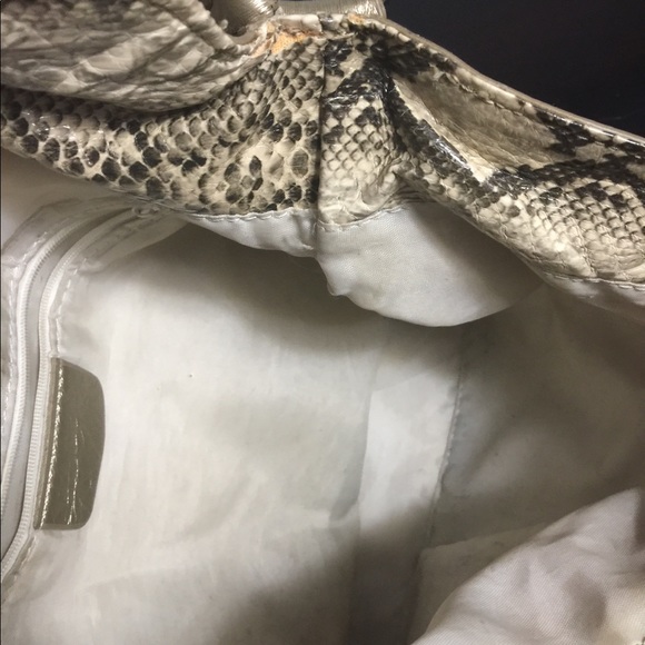 Shoulder handbag ( snakeskin) - Picture 5 of 7